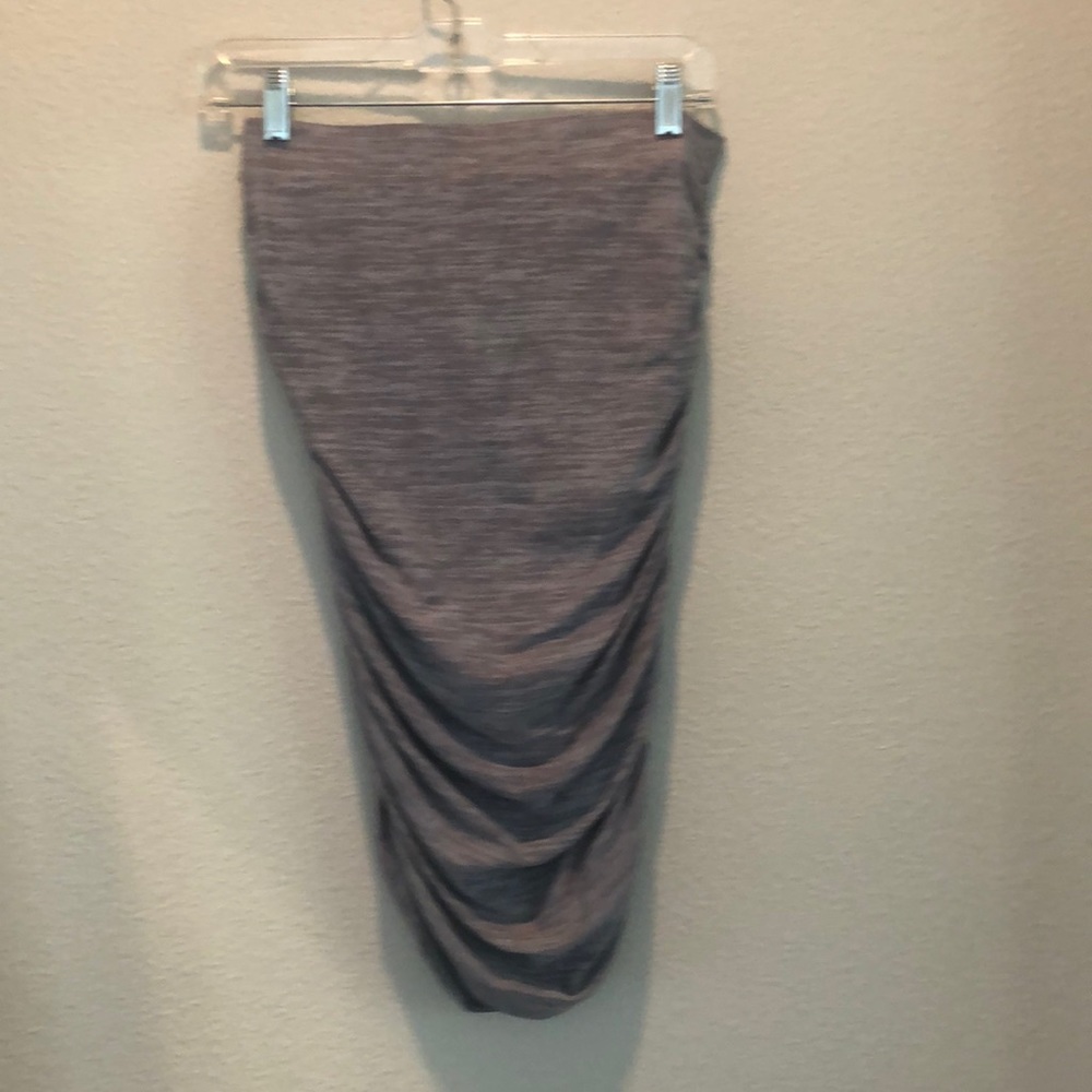 Splendid fitted midi skirt